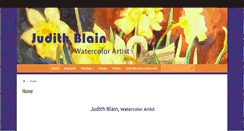 Desktop Screenshot of judithblain.com