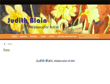 Tablet Screenshot of judithblain.com